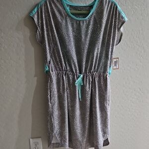 TITLE NINE NEW/NWT Womens Lightweight Dress LARGE with Pockets and Card Zipper